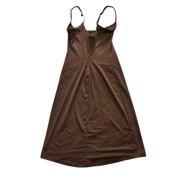 Skims FITS EVERYBODY Slip Dress Cocoa Brown Dress XSMALL NWT - Picture 3 of 6